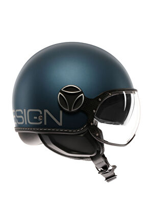 Momo Design FGRT Evo Mono Matt Avio Silver Unisex Open Motorcycle Helmet - 3