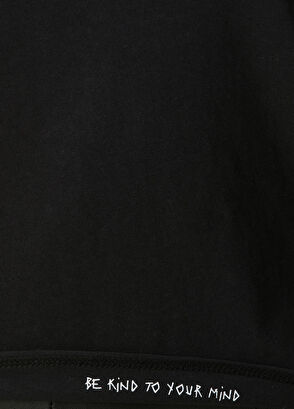 Henley Siyah T-shirt - Görsel 5