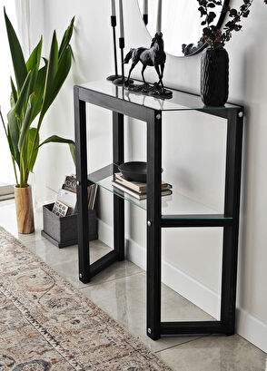Neostill Trapezoid Anthracite Solid Dresser - 8