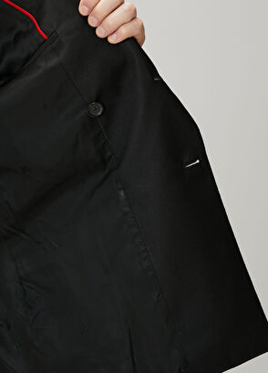 Isaia Black Double-Breasted Corduroy Tuxedo Jacket - 8