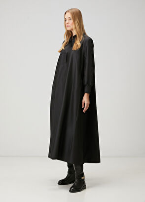 Beymen Club Black Maxi Dress - 3