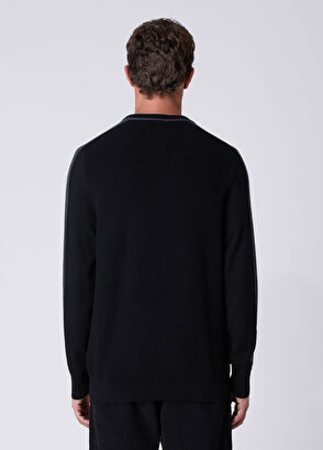 Beymen Club Black Anthracite Knit Detailed Sweater - 6