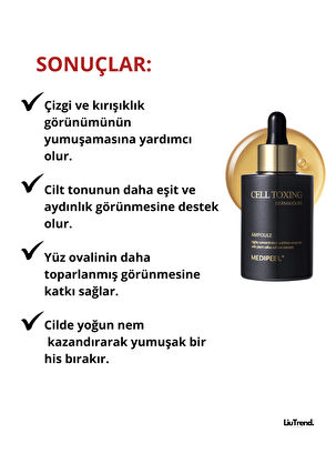 MEDIPEEL Cell Toxing Dermajou Ampoule Kök Hücreli Ampul M0046 Sıkılaştırıcı Cilt Serumu  100 ml - 4