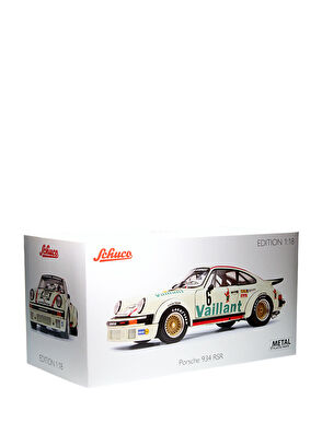Schuco 1:18 Porsche 934 RSR Vaillant #6 Wollek Norisring 1976 Model Car - 6