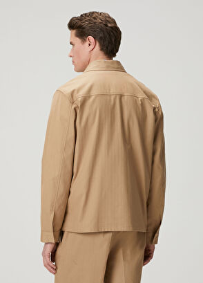 Beymen Club Deve Tüyü Punto Dikişli Dış Gömlek - 6