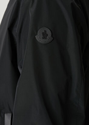 Siyah Kapüşonlu Mont - Görsel 8