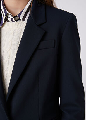 Beymen Club Lacivert Tek Düğmeli Blazer - 7