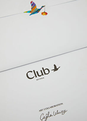 Beymen Club Art Collaboration Çağla Ulusoy Diamond İpek Eşarp - 6
