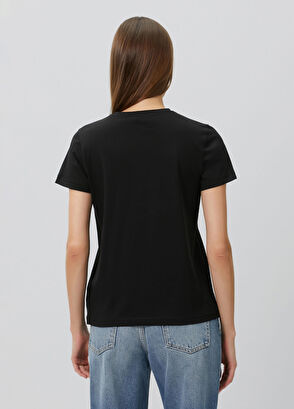 Beymen Club Black Beaded Goose Logo T-shirt - 4
