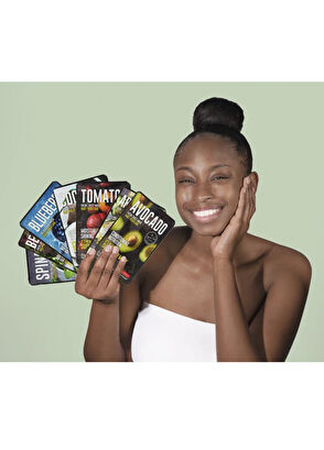 Dermal Blueberry Yenileyici ve Canlandırıcı Yaban Mersini Yüz Maskesi 10 x 25 gr  - 3