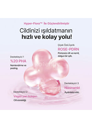 Mamonde Flora Glow Rose Ball Mask Doku Yenileyici ve Işıltı Verici Top Yüz Maskesi 3.5 ml - 5