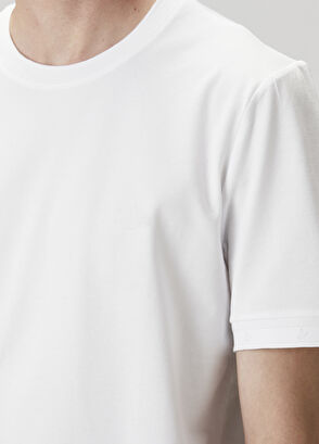 Beymen Club Off-White Logo Printed T-Shirt - 6