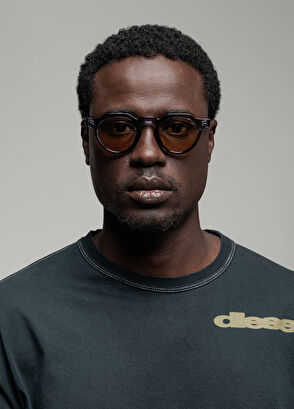 Eazy Füme Asetat Unisex Güneş Gözlüğü - Görsel 4