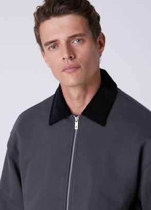 Beymen Club Anthracite Collar Velvet Inserted Sweatshirt - 6