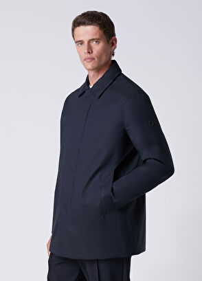 Beymen Club Navy Blue Thin Padded Coat - 5