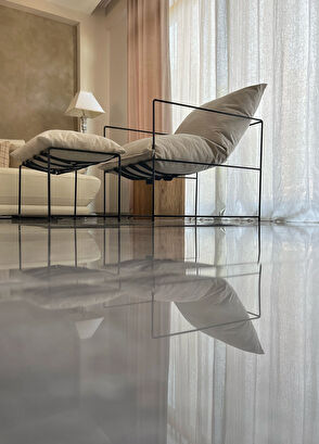 Foqlio Minimal Linen Armchair - 6