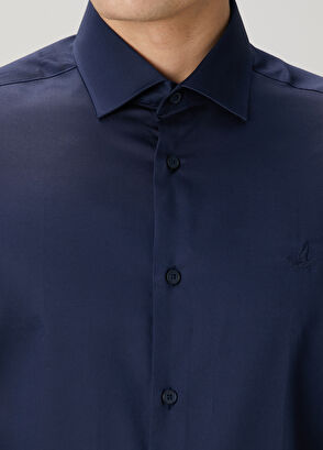 Beymen Club Comfort Fit Navy Blue Shirt - 5