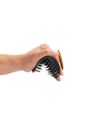Manta Hair Original Black Gold Brush for Brittle Hair and Sensitive Scalp - 4