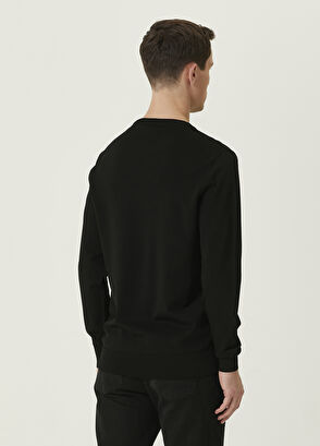 Beymen Club Siyah Logo Jakarlı Kazak - 5