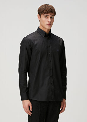 Etro Siyah Etnik Desenli Gömlek - 3