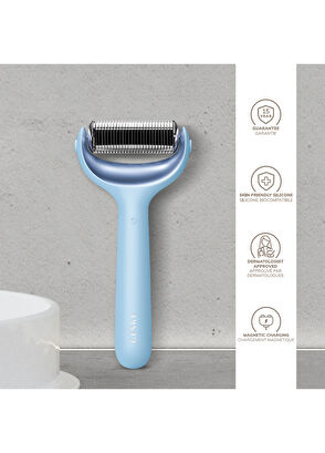 Geske MicroNeedle Face & Body Mavi 9'u 1 Arada Mikro İğne Yüz ve Vücut Roller  - 6