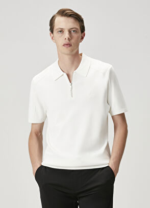 Beymen Club Off-White Short-Sleeved Knitwear - 3