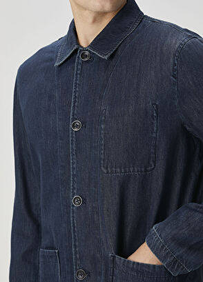 Rag&Bone Evan İndigo Denim Jacket - 5