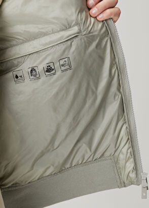 Beymen Club Light Khaki Hooded Puff Vest - 9