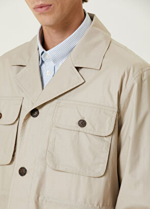 Les Deux Açık Bej Dış Gömlek - 5