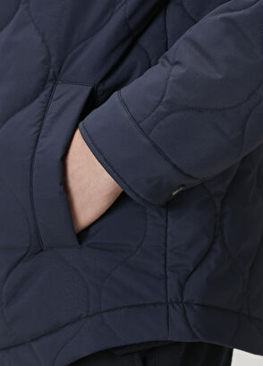 Beymen Club Dark Navy Blue Quilted Outer Shirt - 7