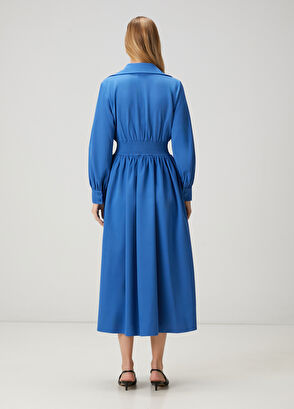 Beymen Club Blue Midi Dress - 5