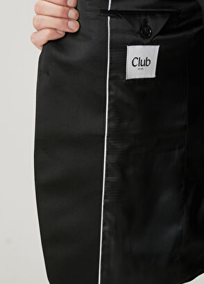 Beymen Club Black Vest Detailed Wool Tuxedo - 10