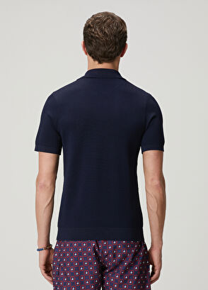 Beymen Club Navy Blue Short Sleeve Sweater - 5