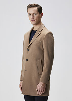 Beymen Club Premium Deve Tüyü Kaşmir Palto - 4