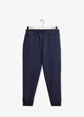 GANT Navy Blue Regular Fit Men's Sweatpants - 6