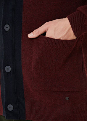 Beymen Club Bordo Kolej Triko Hırka - 7