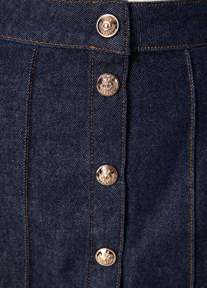 Beymen Club Indigo A Line Mini Denim Skirt - 5