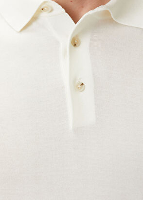 Boss White Silk Polo Knitwear - 6