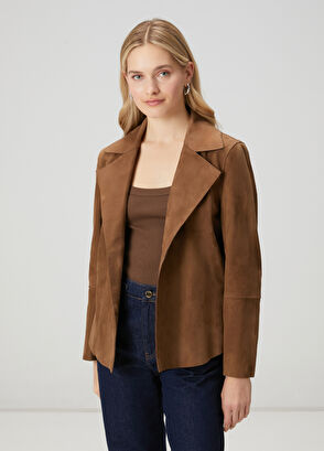 Beymen Club Kahverengi Süet Ceket - 4