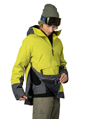 Hannah Patty FD Citronelle Asphalt Hooded Men's Ski Jacket - 7