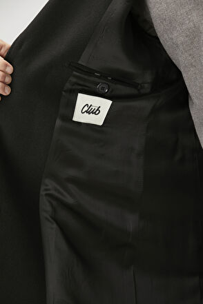 Beymen Club Siyah Kaşe Palto - 7