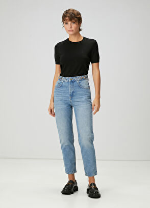 Beymen Club Black Short Sleeve Sweater - 3