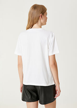 Beymen Club Beyaz Cocker Baskılı T-shirt - 6