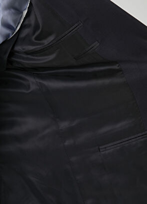 Lacivert Yün Takım Elbise - Görsel 11