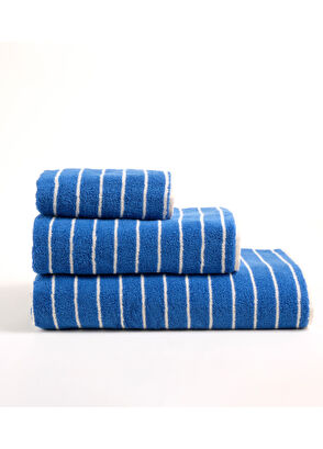 Zsa Zsa Zsu Solid Wide Striped Cotton Yarn Dyed Face Towel 50 x 90 cm - 6