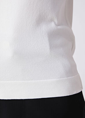 Beymen Club Off-White Short Sleeve Sweater - 7