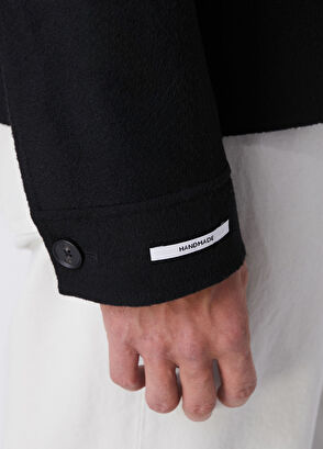 Beymen Club Lacivert Handmade Yün Kaşe Ceket - 7