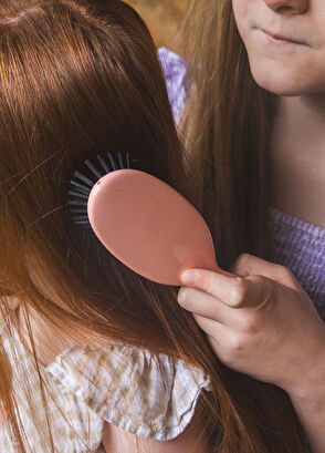 Mason Pearson Pocket Child Bristle CB4 Pink Kids Hair Brush - 4