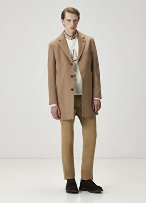 Beymen Club Premium Deve Tüyü Kaşmir Palto - 3