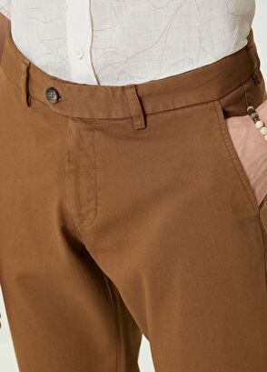 Beymen Club Regular Fit Bej Chino Pantolon - 4
